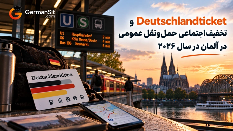 Deutschlandticket و تخفیف اجتماعی حمل‌ونقل عمومی در آلمان در سال ۲۰۲۶